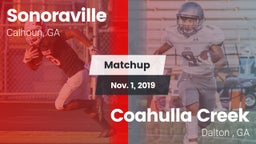 Matchup: Sonoraville High vs. Coahulla Creek  2019