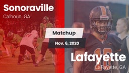 Matchup: Sonoraville High vs. Lafayette  2020