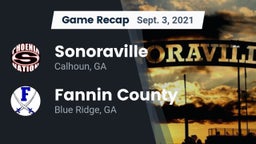 Recap: Sonoraville  vs. Fannin County  2021