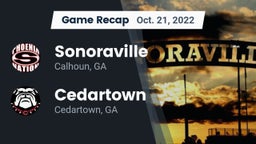 Recap: Sonoraville  vs. Cedartown  2022