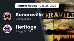Recap: Sonoraville  vs. Heritage  2022