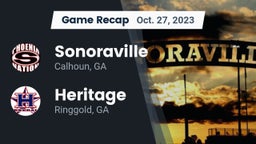 Recap: Sonoraville  vs. Heritage  2023