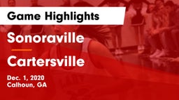 Sonoraville  vs Cartersville  Game Highlights - Dec. 1, 2020