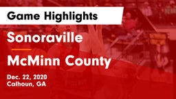 Sonoraville  vs McMinn County  Game Highlights - Dec. 22, 2020