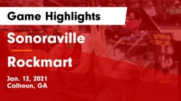 Sonoraville  vs Rockmart  Game Highlights - Jan. 12, 2021