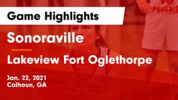 Sonoraville  vs Lakeview Fort Oglethorpe  Game Highlights - Jan. 22, 2021