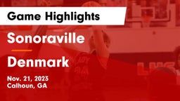 Sonoraville  vs Denmark  Game Highlights - Nov. 21, 2023