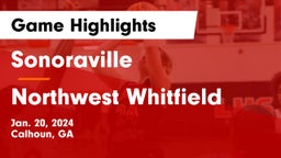 Sonoraville  vs Northwest Whitfield  Game Highlights - Jan. 20, 2024