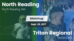 Matchup: North Reading High vs. Triton Regional  2017