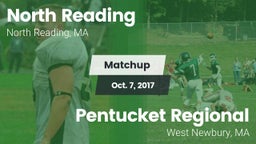 Matchup: North Reading High vs. Pentucket Regional  2017