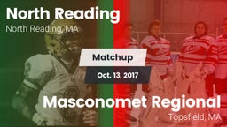 Matchup: North Reading High vs. Masconomet Regional  2017