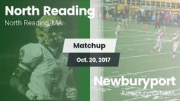 Matchup: North Reading High vs. Newburyport  2017