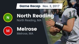 Recap: North Reading  vs. Melrose  2017