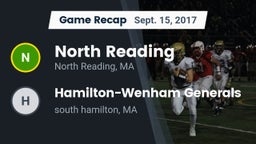 Recap: North Reading  vs. Hamilton-Wenham Generals 2017