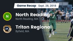 Recap: North Reading  vs. Triton Regional  2018
