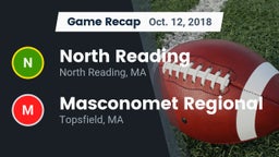 Recap: North Reading  vs. Masconomet Regional  2018