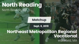 Matchup: North Reading High vs. Northeast Metropolitan Regional Vocational  2019