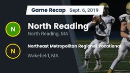 Recap: North Reading  vs. Northeast Metropolitan Regional Vocational  2019