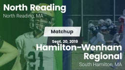 Matchup: North Reading High vs. Hamilton-Wenham Regional  2019