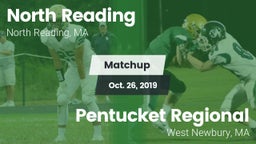 Matchup: North Reading High vs. Pentucket Regional  2019