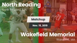 Matchup: North Reading High vs. Wakefield Memorial  2019