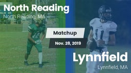 Matchup: North Reading High vs. Lynnfield  2019