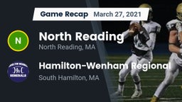 Recap: North Reading  vs. Hamilton-Wenham Regional  2021