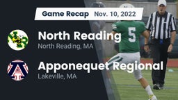 Recap: North Reading  vs. Apponequet Regional  2022