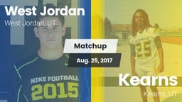 Matchup: West Jordan High vs. Kearns  2017