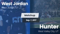 Matchup: West Jordan High vs. Hunter  2017