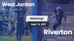 Matchup: West Jordan High vs. Riverton  2017
