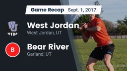 Recap: West Jordan  vs. Bear River  2017