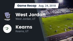 Recap: West Jordan  vs. Kearns  2018