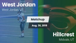 Matchup: West Jordan High vs. Hillcrest   2019