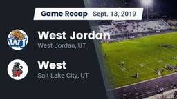 Recap: West Jordan  vs. West  2019