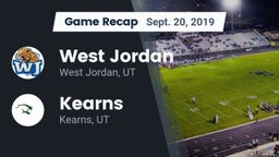 Recap: West Jordan  vs. Kearns  2019