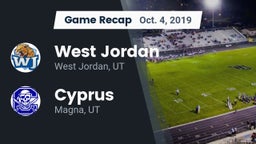 Recap: West Jordan  vs. Cyprus  2019