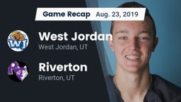 Recap: West Jordan  vs. Riverton  2019