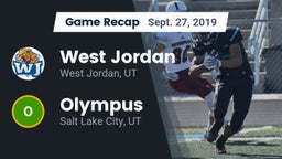 Recap: West Jordan  vs. Olympus  2019