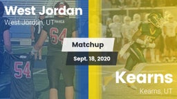 Matchup: West Jordan High vs. Kearns  2020