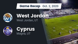 Recap: West Jordan  vs. Cyprus  2020