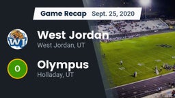 Recap: West Jordan  vs. Olympus  2020
