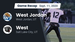 Recap: West Jordan  vs. West  2020