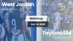 Matchup: West Jordan High vs. Taylorsville  2020