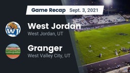 Recap: West Jordan  vs. Granger  2021