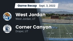 Recap: West Jordan  vs. Corner Canyon  2022