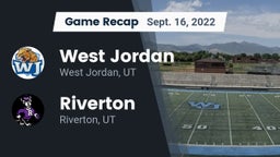 Recap: West Jordan  vs. Riverton  2022