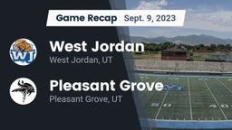 Recap: West Jordan  vs. Pleasant Grove  2023