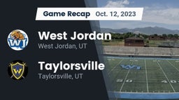 Recap: West Jordan  vs. Taylorsville  2023