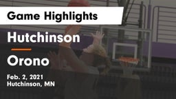 Hutchinson  vs Orono  Game Highlights - Feb. 2, 2021